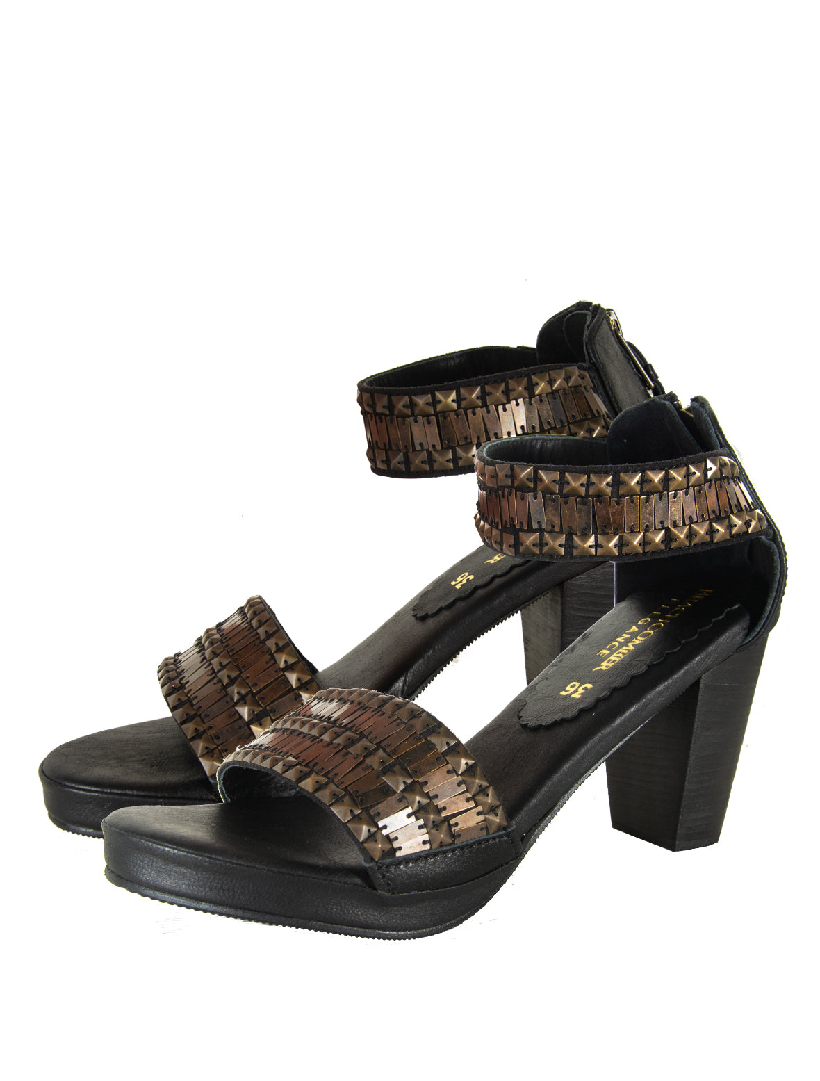 Cersie Heel - Antique Studs