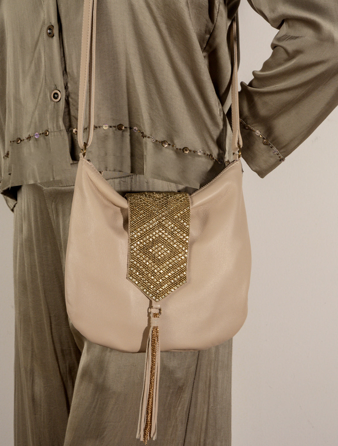 Shiva Celine Crossbody - Gold