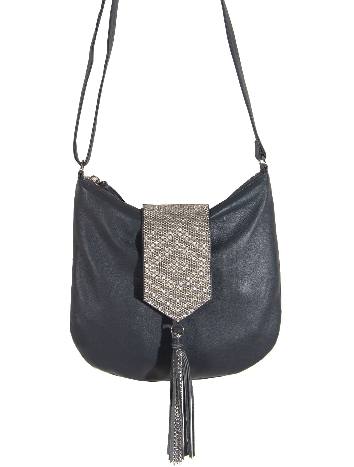 Shiva Celine Crossbody - Silver