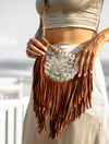 Gallerie Fringe Crossbody