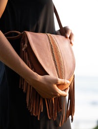 Santana Fringe Crossbody Bag