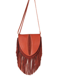 Santana Fringe Crossbody Bag