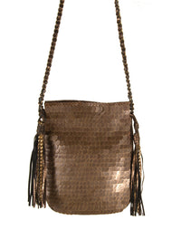 Disco Crossbody - Antique Gold