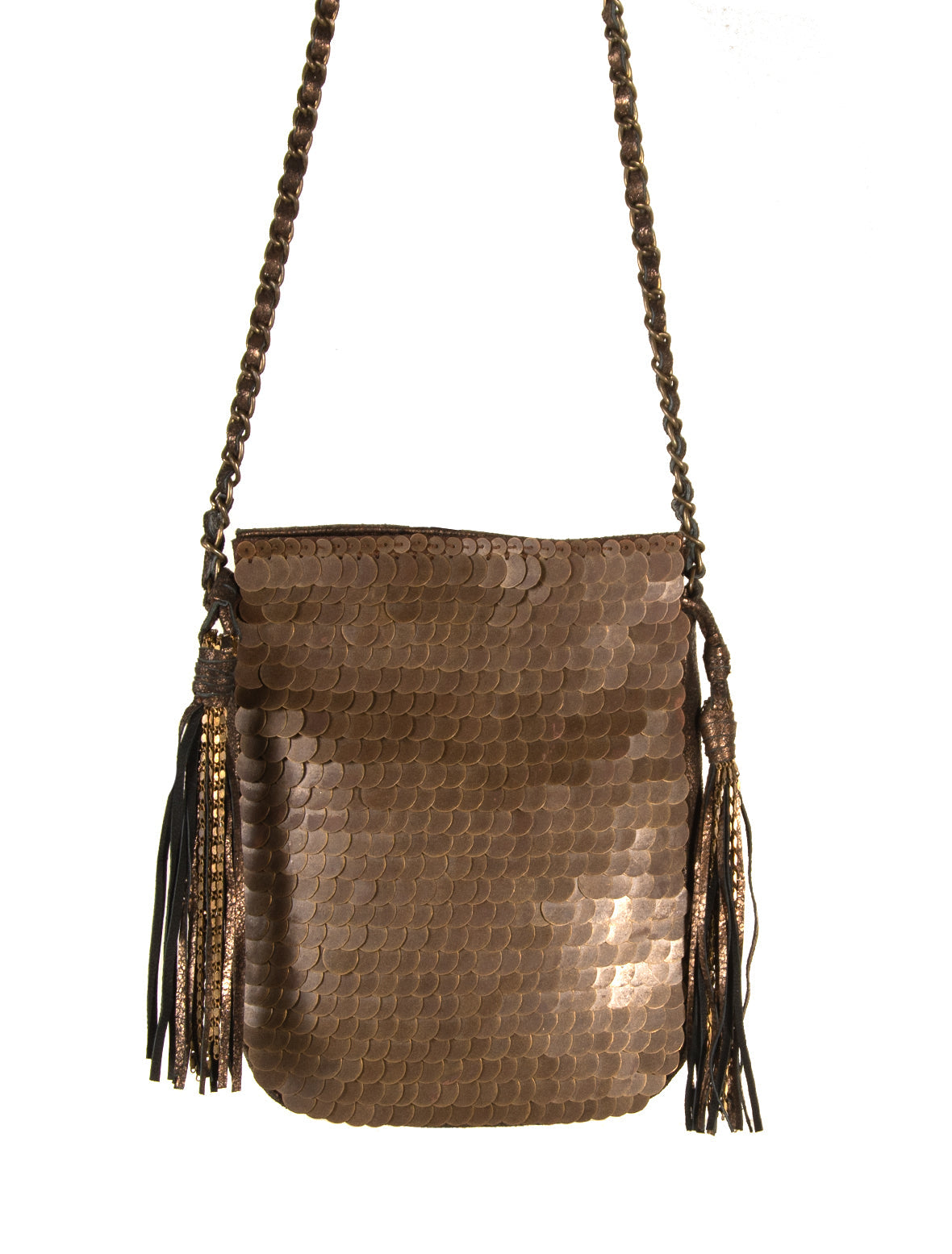 Disco Crossbody - Antique Gold