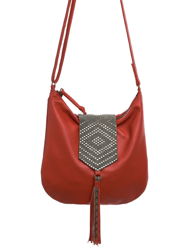 Shiva Celine Crossbody - Silver