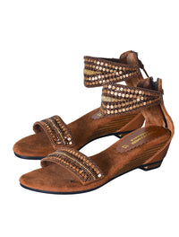 Victoria Kala Mini Wedge - Suede