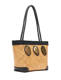 Tote Rotan Cosmic Oval