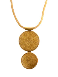 Sumba Double Medallion Necklace