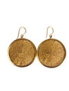 Sumba Gold Medallion Earing